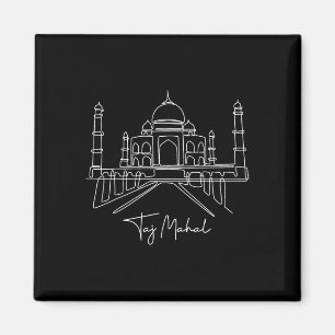 Reisen Asien Indien Taj Mahal Indische Familie Url Magnet