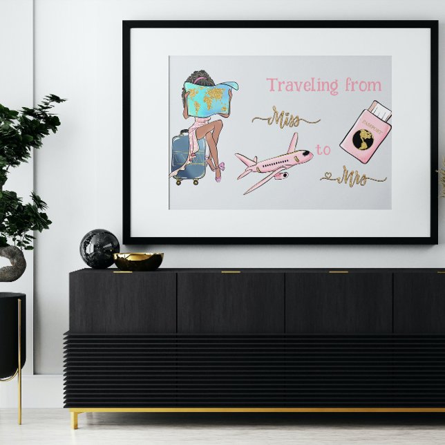 Reisen Brautparty von Frau zu Frau. Banner (Von Creator hochgeladen)