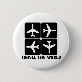Reisen die Welt Button