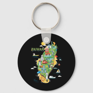 Reisen durch Asien Taiwan Taipei Familienurlaub S Schlüsselanhänger