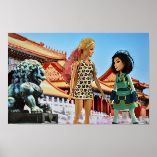 Reisen durch die Welt. China Poster (Vorne)