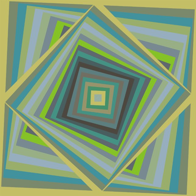 Reisen durch einen trippigen grünen Garten Kissen (Von Creator hochgeladen)