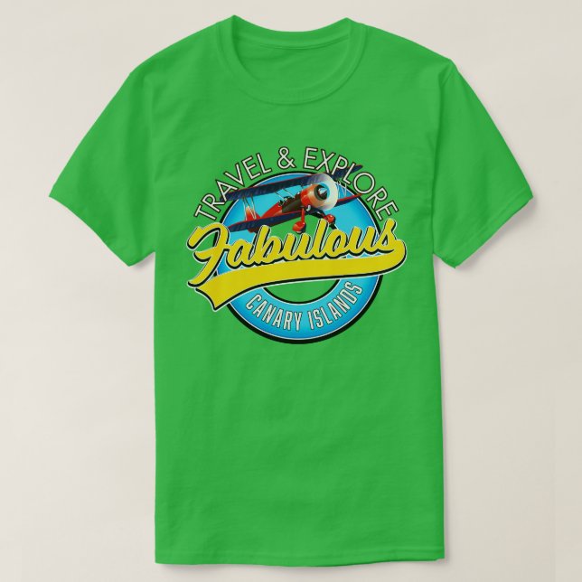Reisen Entdecken Sie die fabulous Kanarischen Inse T-Shirt (Design vorne)