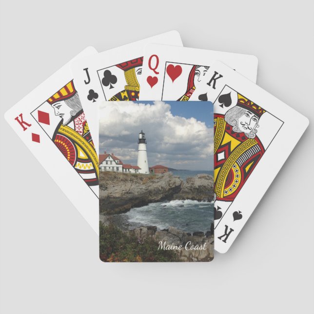 Reisen Foto machen Sie sich selbst individuell Spielkarten (Rückseite)
