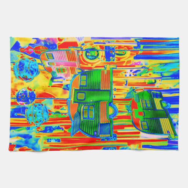 Reisen Geschirrtuch (Horizontal)