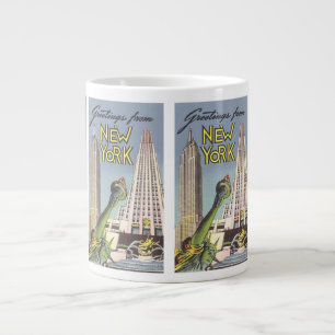 Reisen in alten Zeiten, berühmte Wahrzeichen von N Jumbo-Tasse