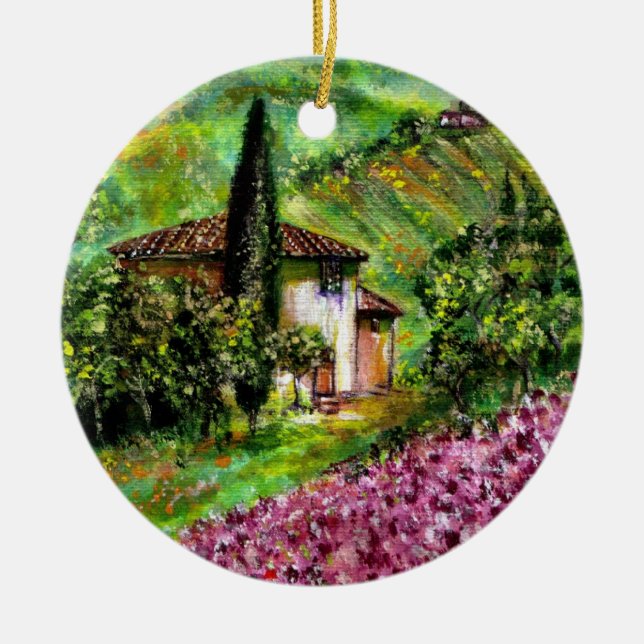 REISEN IN DER TUSKANISCHEN KERAMIK ORNAMENT (Vorne)