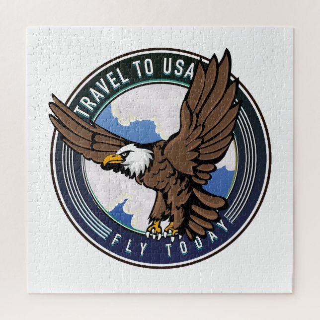 Reisen in die USA Fly-Logo (Vertikal)