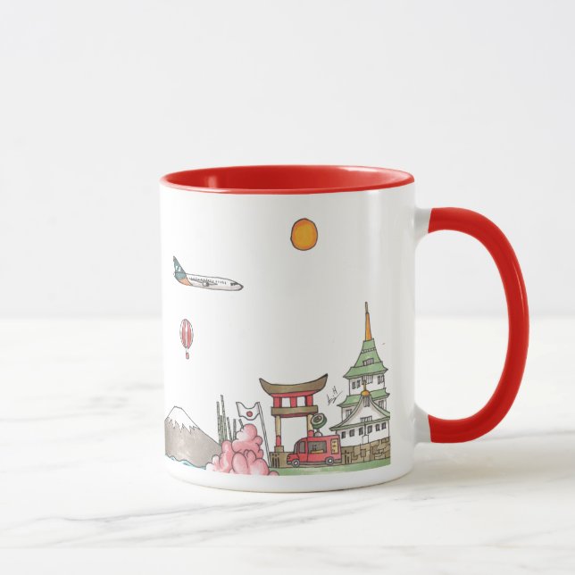 Reisen in die Welt - Japan Tasse (Rechts)