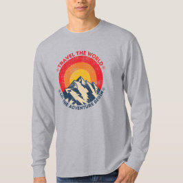 Reisen in die Welt ließ das Abenteuer beginnt Reis T-Shirt