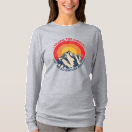 Reisen in die Welt ließ das Abenteuer beginnt Reis T-Shirt