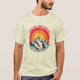 Reisen in die Welt ließ das Abenteuer beginnt Reis T-Shirt