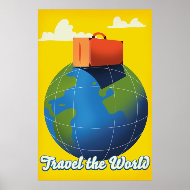 Reisen in die Welt Poster (Vorne)