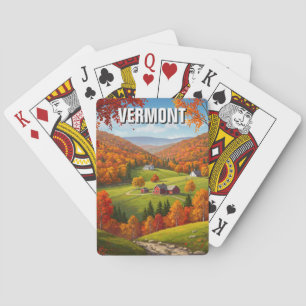 Reisen in Vermont Spielkarten