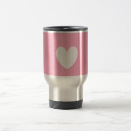Reisen ins weiße Herz/Tasse Reisebecher