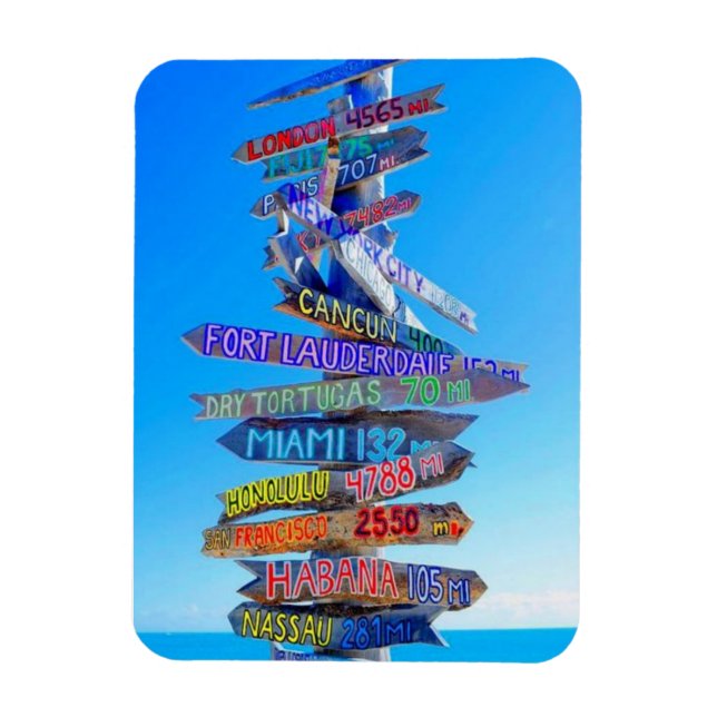 Reisen ist alles magnet (Vertikal)