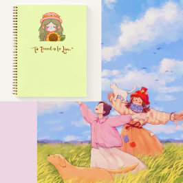 Reisen ist kein niedliches Notebook ✈ 💗 Notizbuch