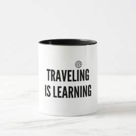 Reisen ist Lernen Tasse