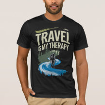 Reisen ist meine Therapie - Adventure Seeker Quote