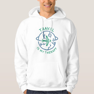 Reisen ist meine Therapie Hoodie