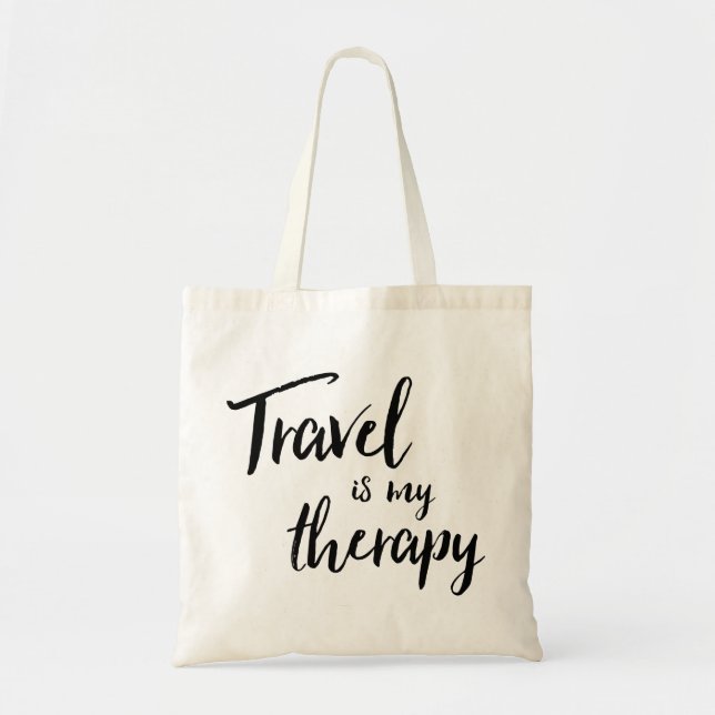 Reisen ist meine Therapiebeutel Tragetasche (Vorne)