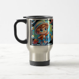 Reisen, Lächeln, wiederholen Reisebecher