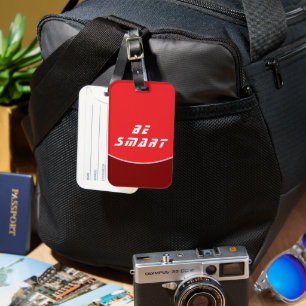 Reisen mit Be SMART Tag Design Gepäckanhänger