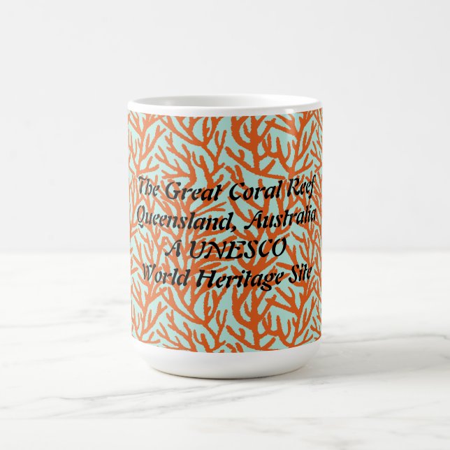 Reisen mit dem Great Barrier Reef Kaffeetasse (Mittel)