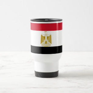 Reisen mit der Flagge Ägyptens Reisebecher