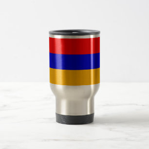 Reisen mit der Flagge Armeniens Reisebecher