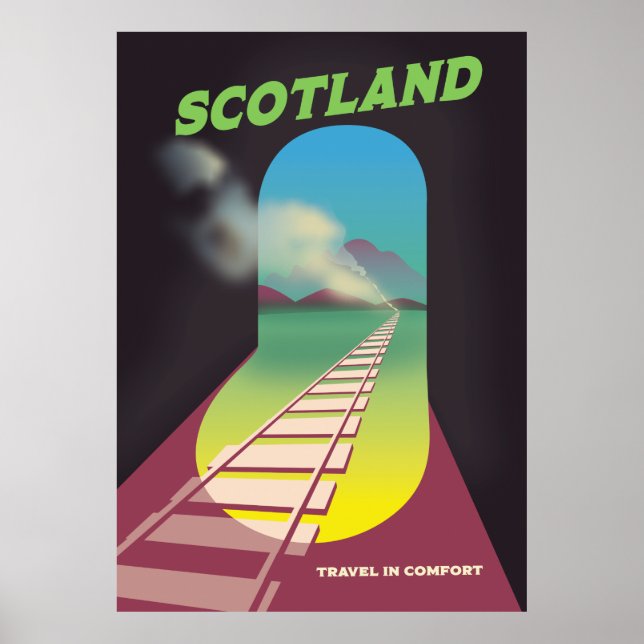 Reisen mit Komfort Schottland Poster (Vorne)