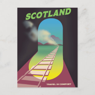 Reisen mit Komfort Schottland Postkarte