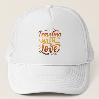 Reisen mit Liebe - Geschenke für Paare Truckerkappe