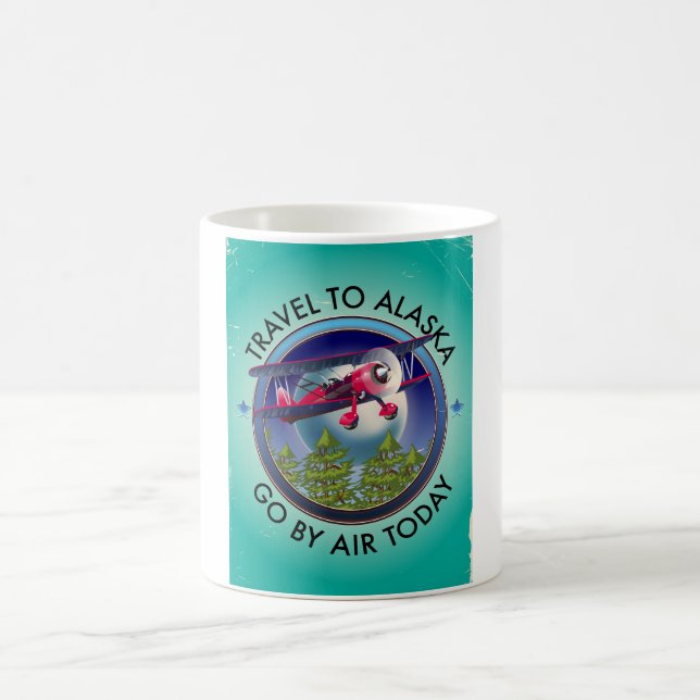 Reisen nach Alaska Kaffeetasse (Mittel)