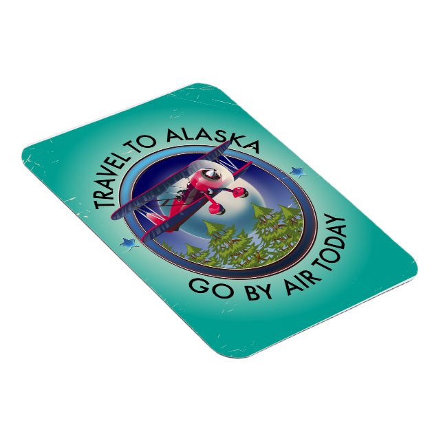 Reisen nach Alaska Magnet (Rechte Seite)