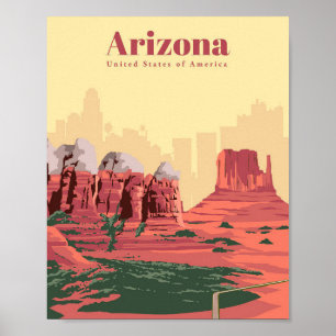 Reisen nach Arizona Poster