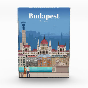 Reisen nach Budapest Kunst Fotoblock