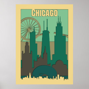 Reisen nach Chicago Poster
