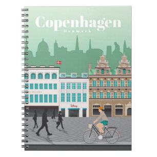Reisen nach Kopenhagen Notizblock