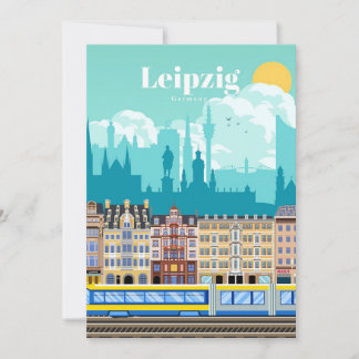 Reisen nach Leipzig Deutschland Einladung
