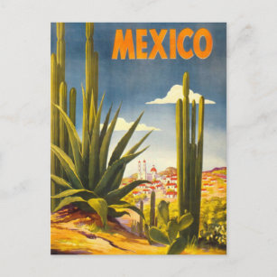 Reisen nach Mexiko Postkarte