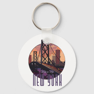 Reisen nach New York Schlüsselanhänger