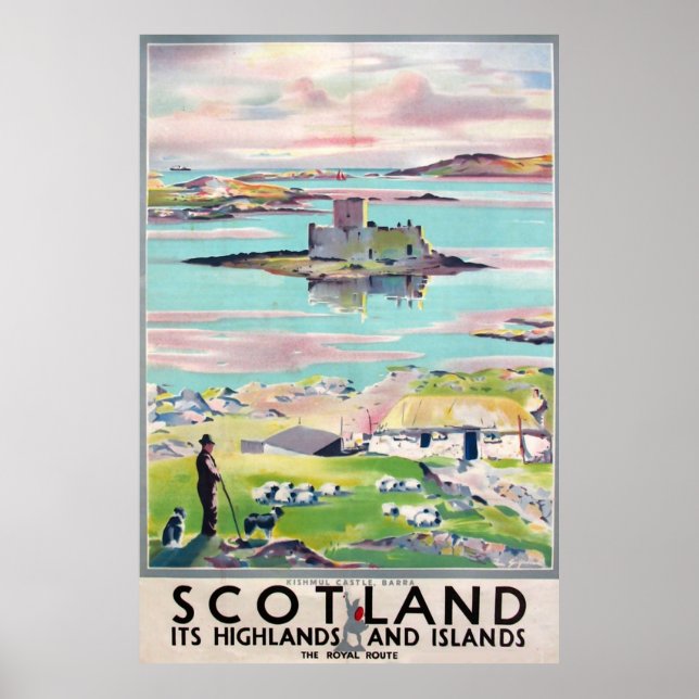 Reisen nach Schottland Poster (Vorne)