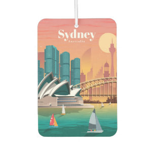 Reisen nach Sydney Australien Autolufterfrischer