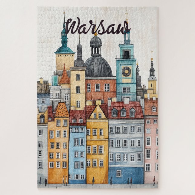 Reisen nach Warschau Polen (Vertikal)