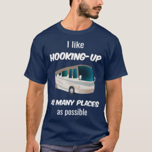 Reisen RV Camper Motorhome Unterkunft für viele Or T-Shirt