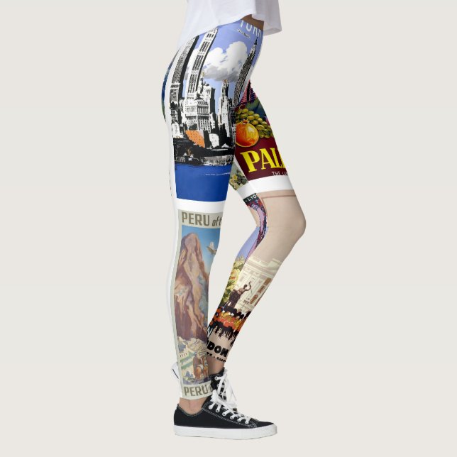 Reisen Sie die Weltmeisterkollektion Leggings (Rechts)