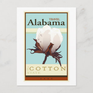 Reisen Sie durch Alabama Postkarte