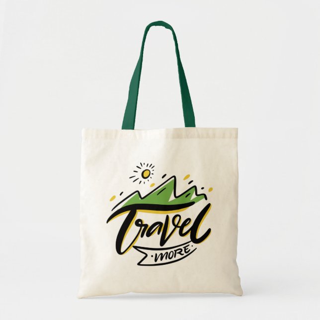 Reisen Sie mehr Tote Bag Tragetasche (Vorne)