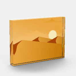 Reisen Sie mit diesem in die Wüste Ägyptens Fotoblock